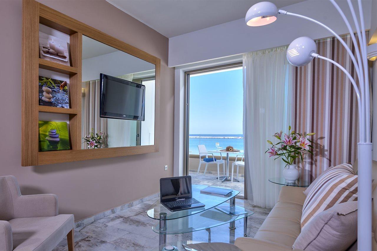 Malena Hotel & Suites - Adults Only By Omilos Hotels Amoudara Lasithiou Exteriör bild